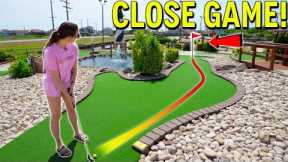 This Mini Golf Game Comes Down To The Wire