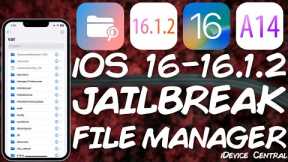iOS 16 - 16.1.2 JAILBREAK News: New File Manager App RELEASED With Full Disk Access! (All Devices)