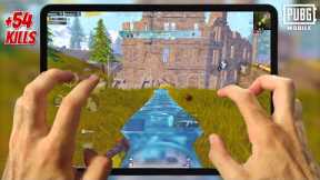 iPAD PR0 HANDCAM LiViK GAMEPLAY 54 KILLS😱😱PUBG MOBILE