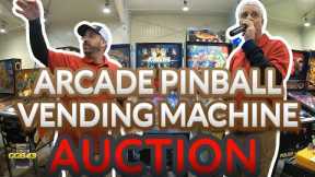 Arcade Pinball Vending Machine Claw Machine Coin Pusher Amusement Game Auction Results - N. Carolina