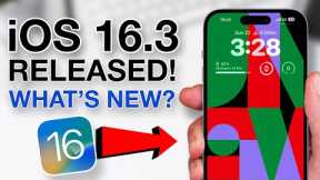 iOS 16.3 Released! What’s new?