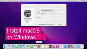 Try macOS on Windows 11
