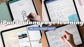 How I use my iPad to learn languages | useful features & tips