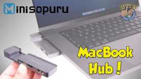 Perfect Travel Hub for Apple MacBook Pro / Air? The Minisopuru USB-C Hub! : REVIEW