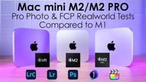 Mac mini M2 PRO vs M2 vs M1 vs Mac Studio | Pro Photo & FCT Tests! What is the best configuration?
