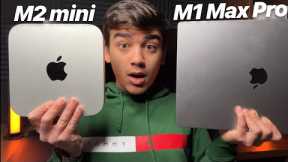 M2 Mac mini vs M1 Max MacBook Pro! Cheap Desktop vs Expensive Laptop!