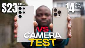 Samsung Galaxy S23 Ultra vs iPhone 14 Pro Max - CAMERA TEST!