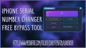 Iphone Change Serial Number | Support All iOS Version | EUT Unlock Tool