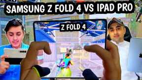 Z FOLD 4 VS IPAD PRO 1 V 1 TDM CHALLENGE AGAINST MY BROTHER | PUBG MOBILE