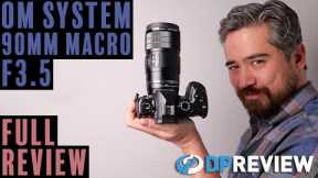 OM System 90mm F3.5 Macro IS Pro Review