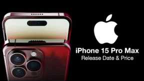 iPhone 15 Pro Max Release Date and Price – NEW COLORS LEAKED!!