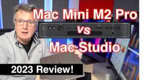 M2 Pro Mac Mini vs Mac Studio and M1 Pro 14 Macbook. Full 2023 Reviews.