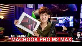 Unboxing New MacBook Pro M2 Max Chip Indonesia