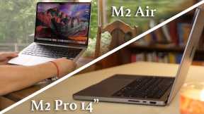 M2 MacBook Air or M2 Pro MacBook Pro?