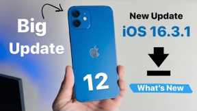 iPhone 12 New Update - IOS 16.3.1 - New features 🔥
