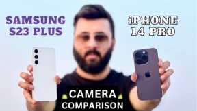 Samsung S23 Plus vs iPhone 14 Pro Camera Comparison | Samsung S23 Plus Camera Review