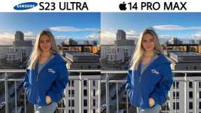 Samsung Galaxy S23 Ultra vs iPhone 14 Pro Max Camera Test