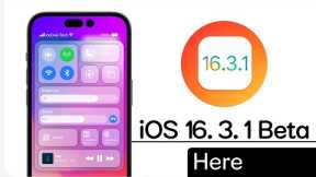 🔴 iOS 16.3.1 Beta Update ❌ - iOS 16.3.1 Features - iPhone 8 , X , 11 , 12 , 13 iOS 16.3.1 Update