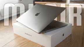 unboxing Apple MacBook Air M1 Chip Space Gray 💻 aesthetic, minimalist, relaxing, chil saranga bro
