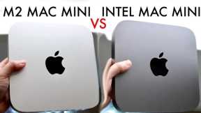 M2 Mac Mini Vs Intel Mac Mini! (Comparison) (Review)