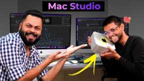This Is Our Most Powerful *12 LAKH* Editing Setup⚡Mac Studio & Studio Display Unboxing