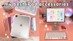 my best iPad accessories 2023 🍎 iPad stand & case, apple pencil sleeve, keyboards & more