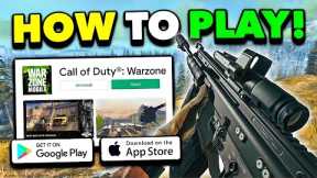 HOW TO PLAY WARZONE MOBILE ANYWHERE IN THE WORLD! iOS + ANDROID! [NEW DOWNLOAD]