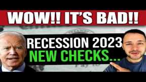 THIS IS BAD: 2023 Recession Checks??… Biden Economy FALLING ON IT’S FACE