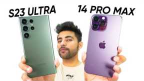 Samsung S23 Ultra vs iPhone 14 pro Max - Best Pick under 1.3 Lakh  ?