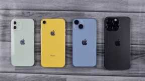iPhone 14 Pro Max Vs iPhone 12 Vs iPhone 14 Vs iPhone Xr | SPEED TEST