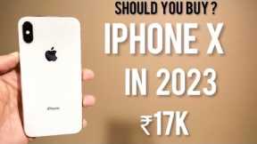 iPhone X in 2023🔥Should you buy Second Hand iPhone X at ₹17,000? Camera Test| Battery in Hindi
