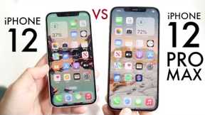 iPhone 12 Vs iPhone 12 Pro Max In 2023! (Comparison) (Review)