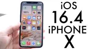 iOS 16.4 On iPhone X! (Review)