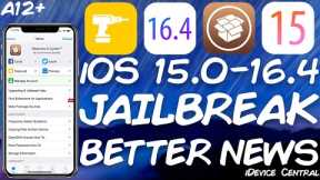 iOS 15 - 16.4 JAILBREAK More Big News: Rootless Tweaks Finally UPDATED! More Devs Releasing! (A12+)