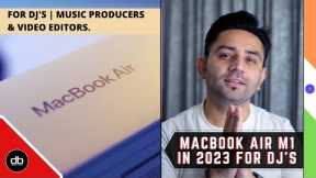 M1 Macbook Air in 2023 for DJing, Music Production & Video Editing | Apple M1 Macbook Air Review!