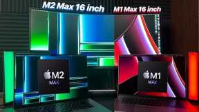 M2 Max MacBook Pro vs M1 Max MacBook Pro! Old but Gold!