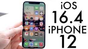 iOS 16.4 On iPhone 12! (Review)