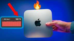 Apple WANTS you to RUN the Mac Mini M2 PRO at 100c 😱 [Torture Test]