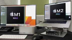 Macbook Pro 16 M2 vs Mac Studio M1 Max  Full Comaparation