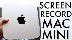 How To Screen Record On M2 Mac Mini!