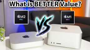Mac Mini M2 PRO VS Mac Studio M1 MAX - What is BETTER Value?