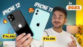 iPhone 12 vs iPhone 11 - which should you choose in 2023 ?? | Camera, Battery, Gaming & Price etc..