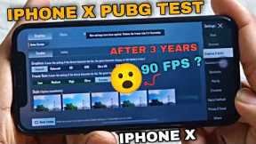 IPHONE X BGMI TEST GAME AFTER 3 YEARS || IPHONE X PUBG TEST || iPhone X Gaming Test Bgmi