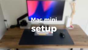 M2 Mac mini setup