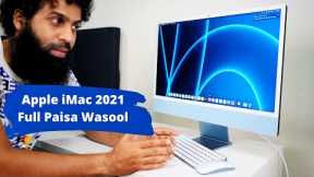 Apple iMac 24 inch 2021 Review in Hindi