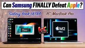 Galaxy Book 3 Ultra vs 16 MacBook Pro - IMPRESSIVE!