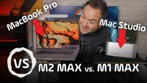 16 M2 Max MacBook Pro vs Mac Studio Base Model