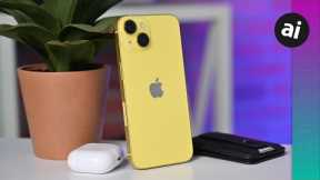 Hands On with the NEW Yellow iPhone 14 & Unboxing!