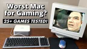 Gaming on the WEAKEST Mac Mini! ☠️