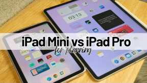 Apple iPad Mini versus Apple iPad Pro for planning + how I use my Apple iPad mini 6 ✏️